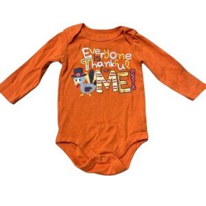 Thanksgiving Baby long sleeve One Piece 12 months